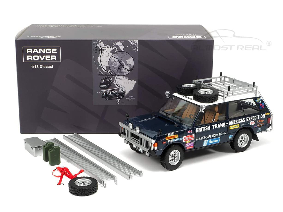 その他 Rolling Rover - Made in USA Range Rover The British Trans-Americas Expedition (868K) 1:18