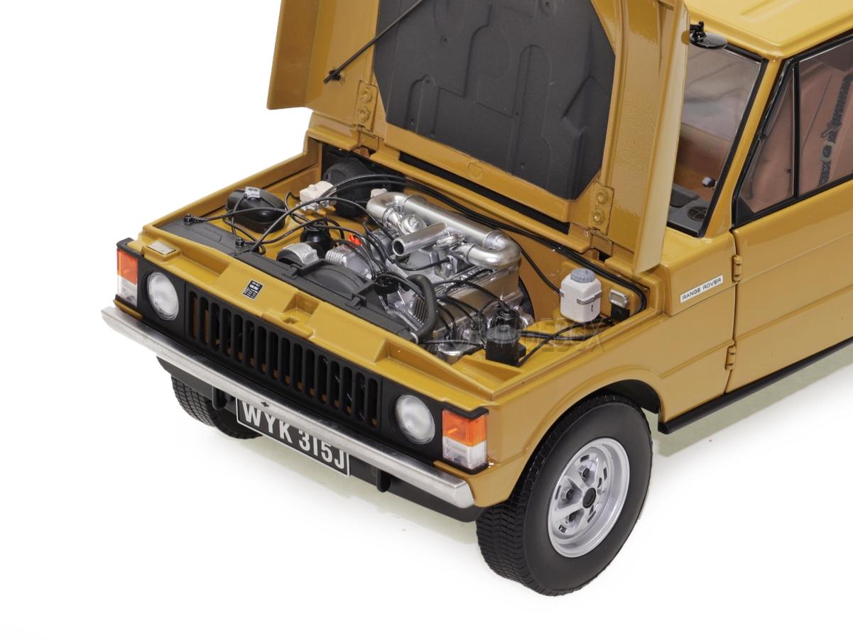 Land Rover Range Rover 1970 1:18 Almost Real Dourado - 20 anos