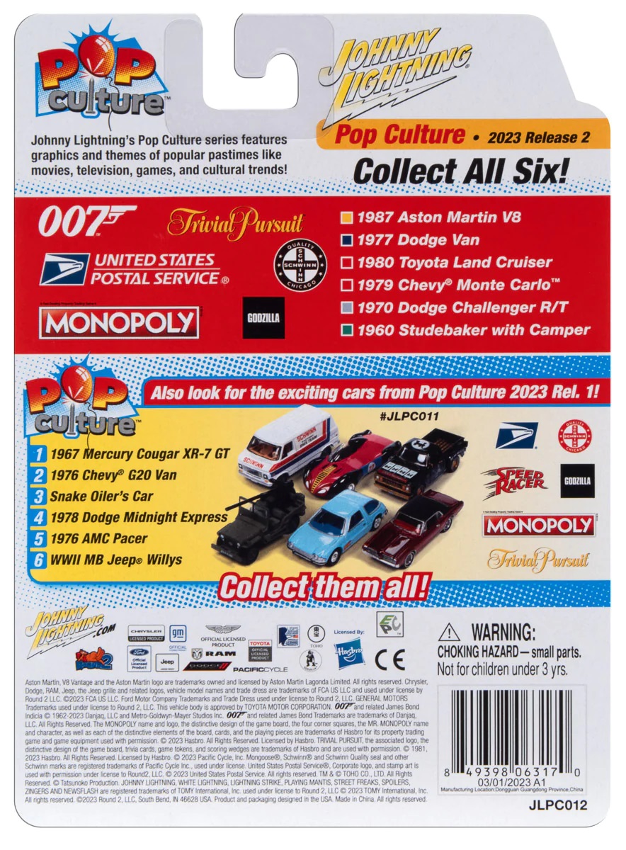 Chevrolet Monte Carlo 1979 Trivial Pursuit 1:64 Johnny Lightning