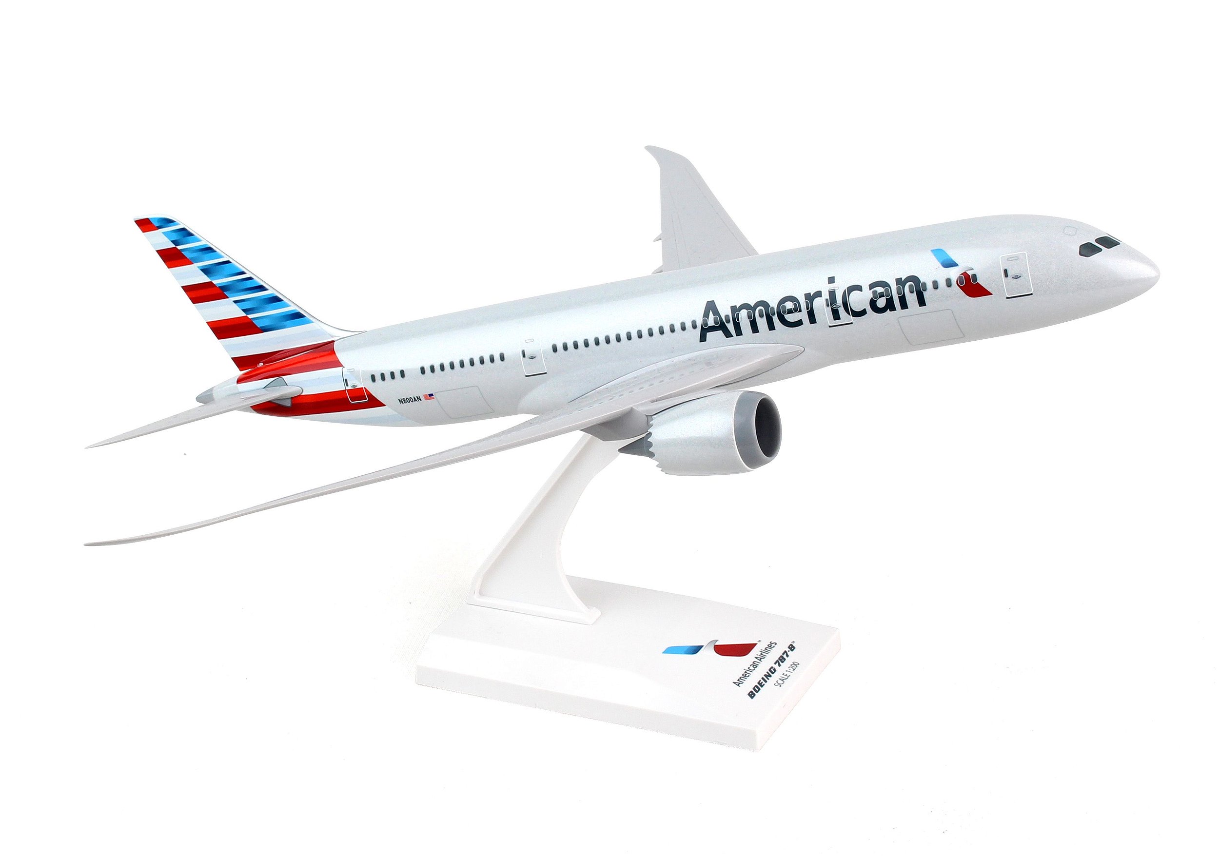 Avião American B787-8 1:200 Skymarks - 20 anos! Loja on-line de