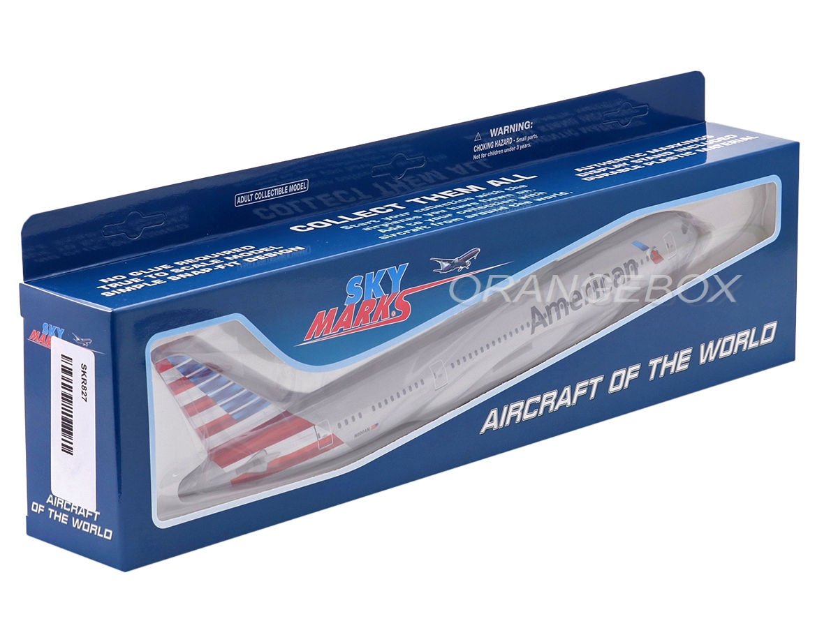 Avião American B787-8 1:200 Skymarks - 20 anos! Loja on-line de