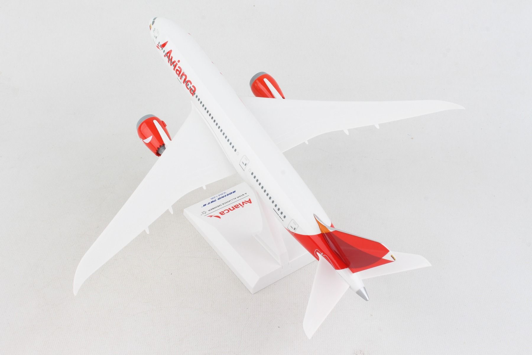 Avião Avianca New Livery B787-8 1:200 Skymarks - 20 anos! Loja on