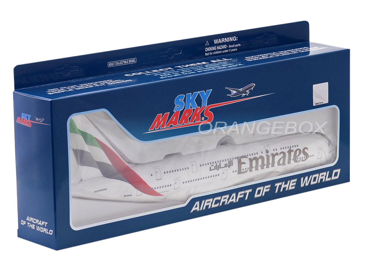 SKY MARKS A380 航空機モデル 1/200 Avião Emirates A380-800 1:200 Skymarks - 20 anos! Loja on-line de