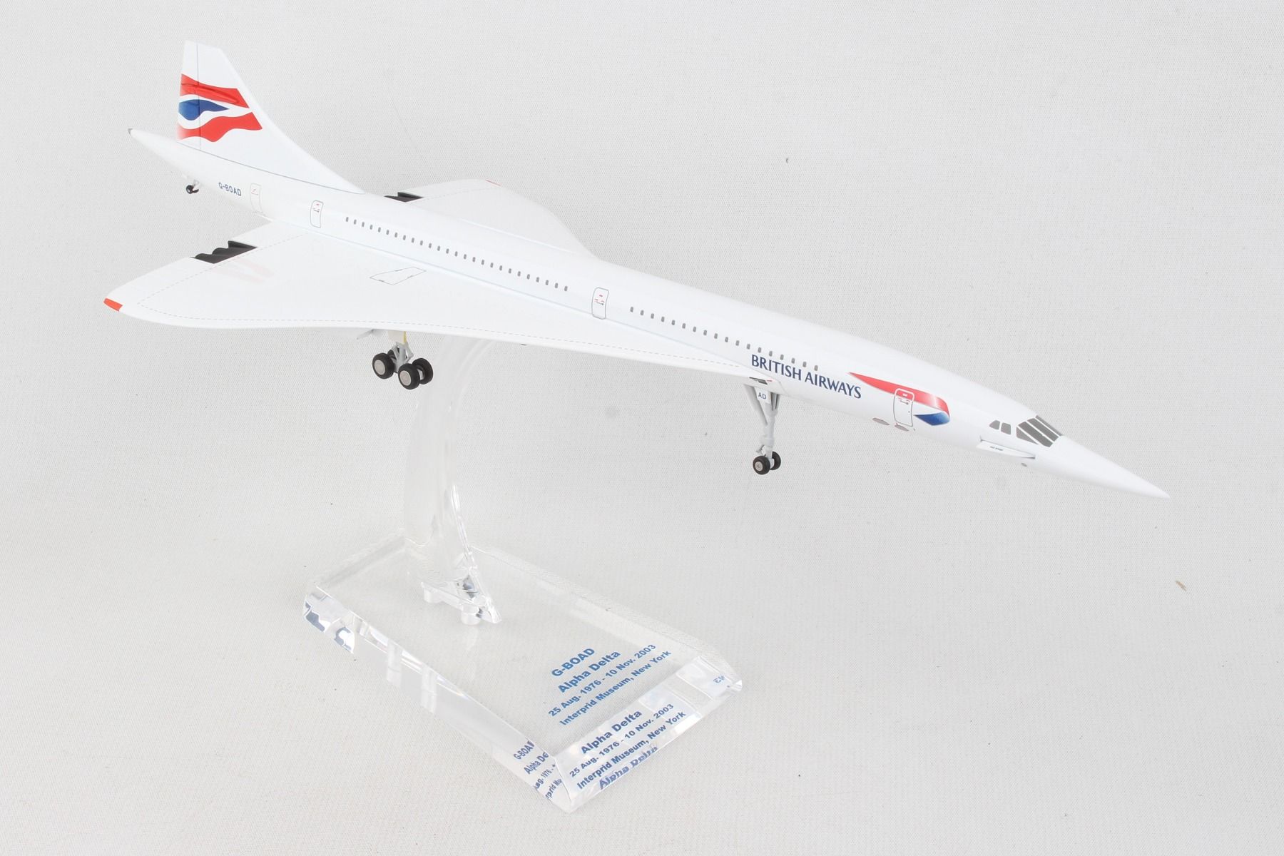Avião Concorde British Airways 1:200 Hogan - 20 anos! Loja on-line