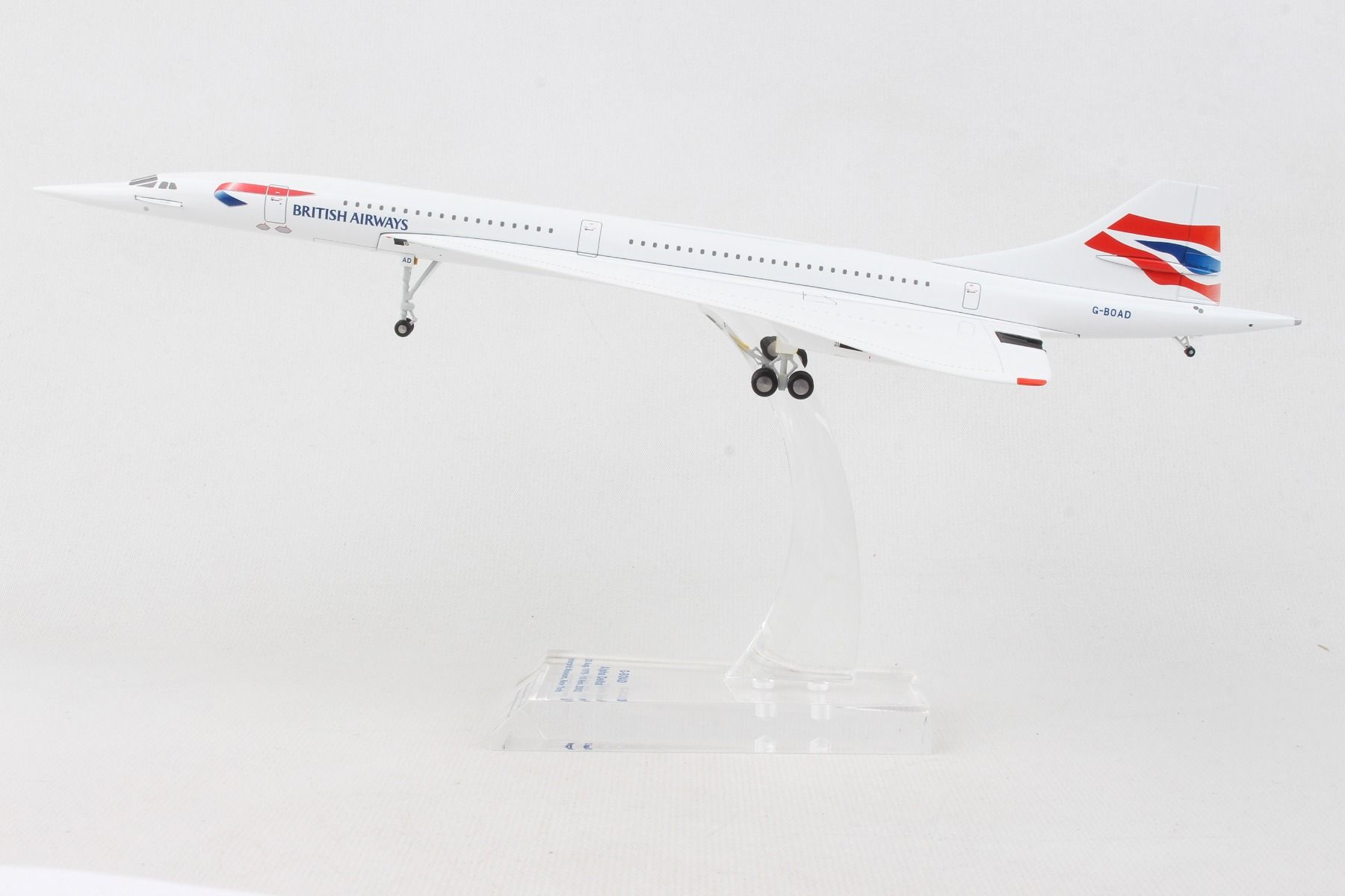 Avião Concorde British Airways 1:200 Hogan - 20 anos! Loja on-line