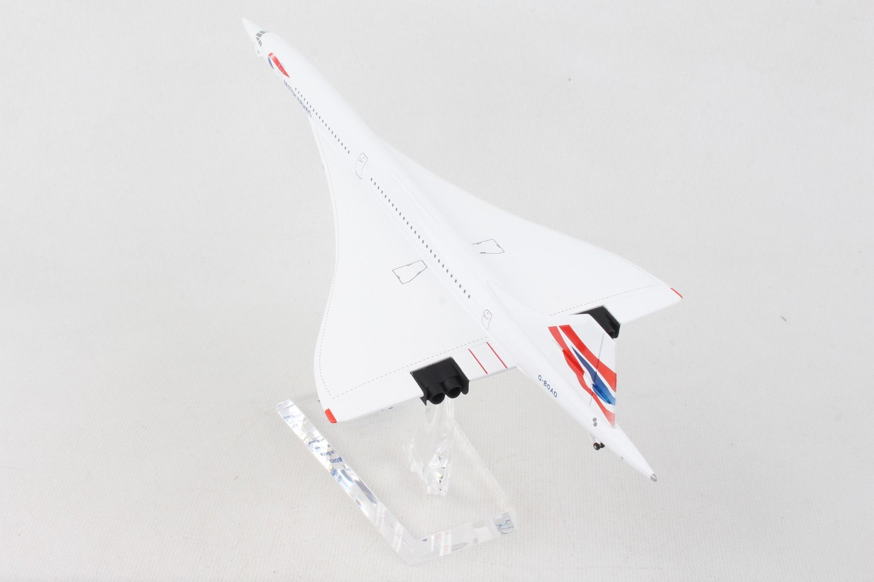 Avião Concorde British Airways 1:200 Hogan - 20 anos! Loja on-line