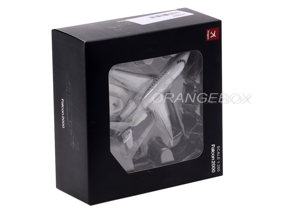 Avião Falcon 2000LX F-HMCG 1:200 Hogan - 20 anos! Loja on-line de