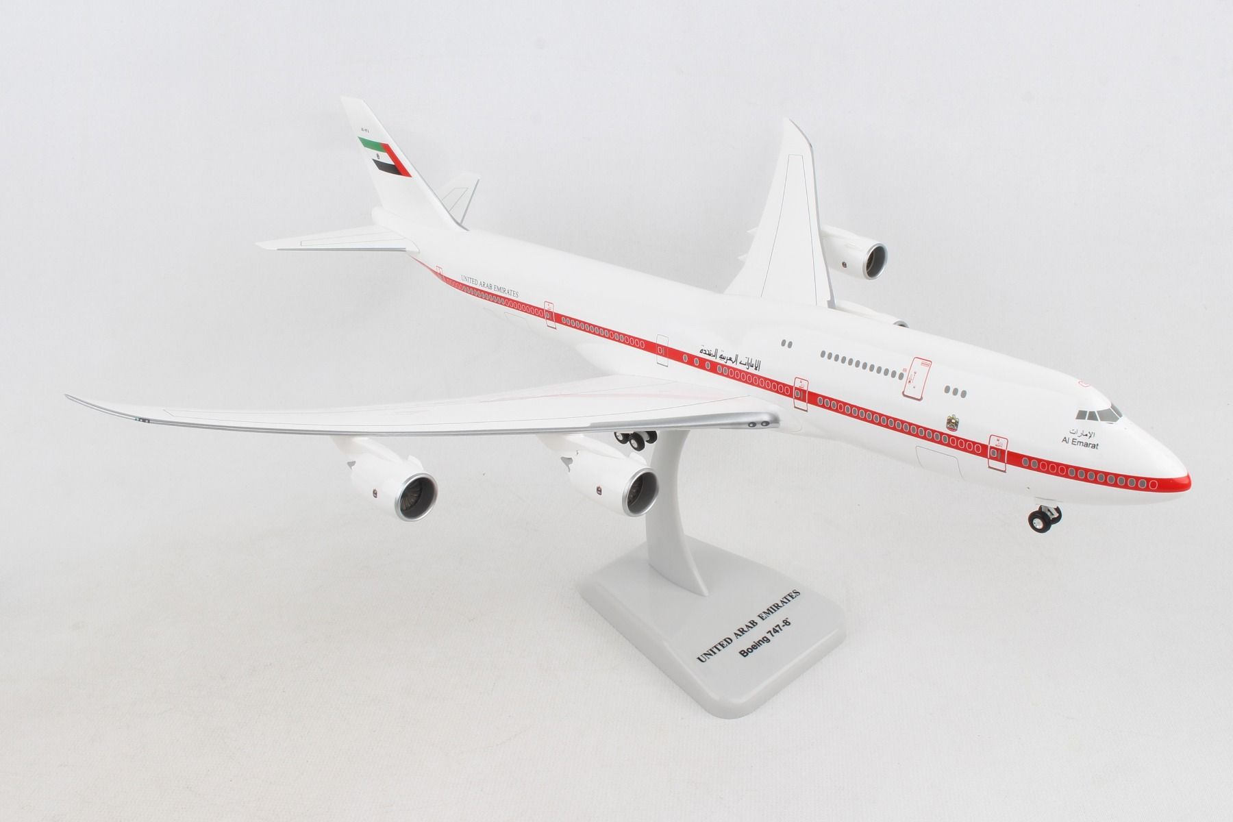 Avião Boeing 747-8 United Arab Emirates 1:200 Hogan - 20 anos