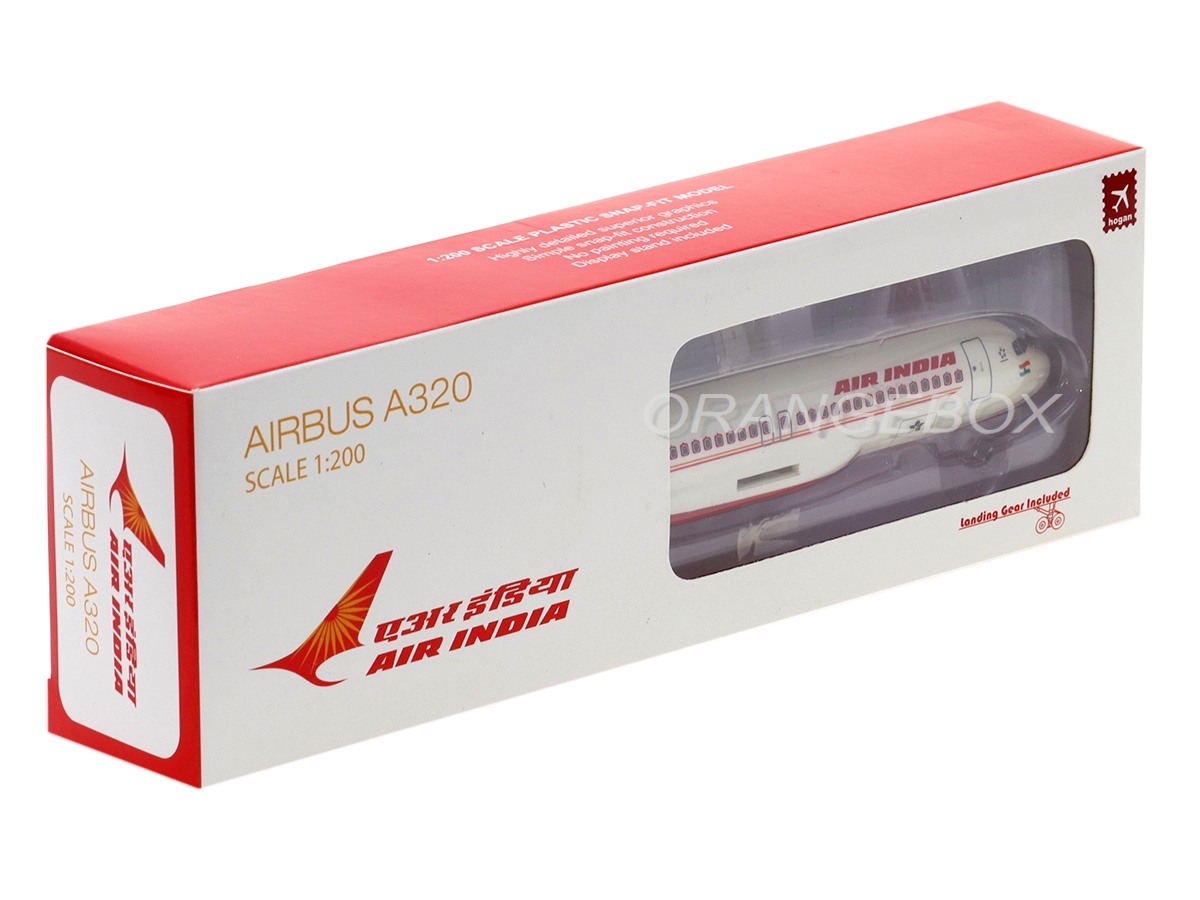 Avião Airbus A320 Air India 1:200 Hogan - 20 anos! Loja on-line de