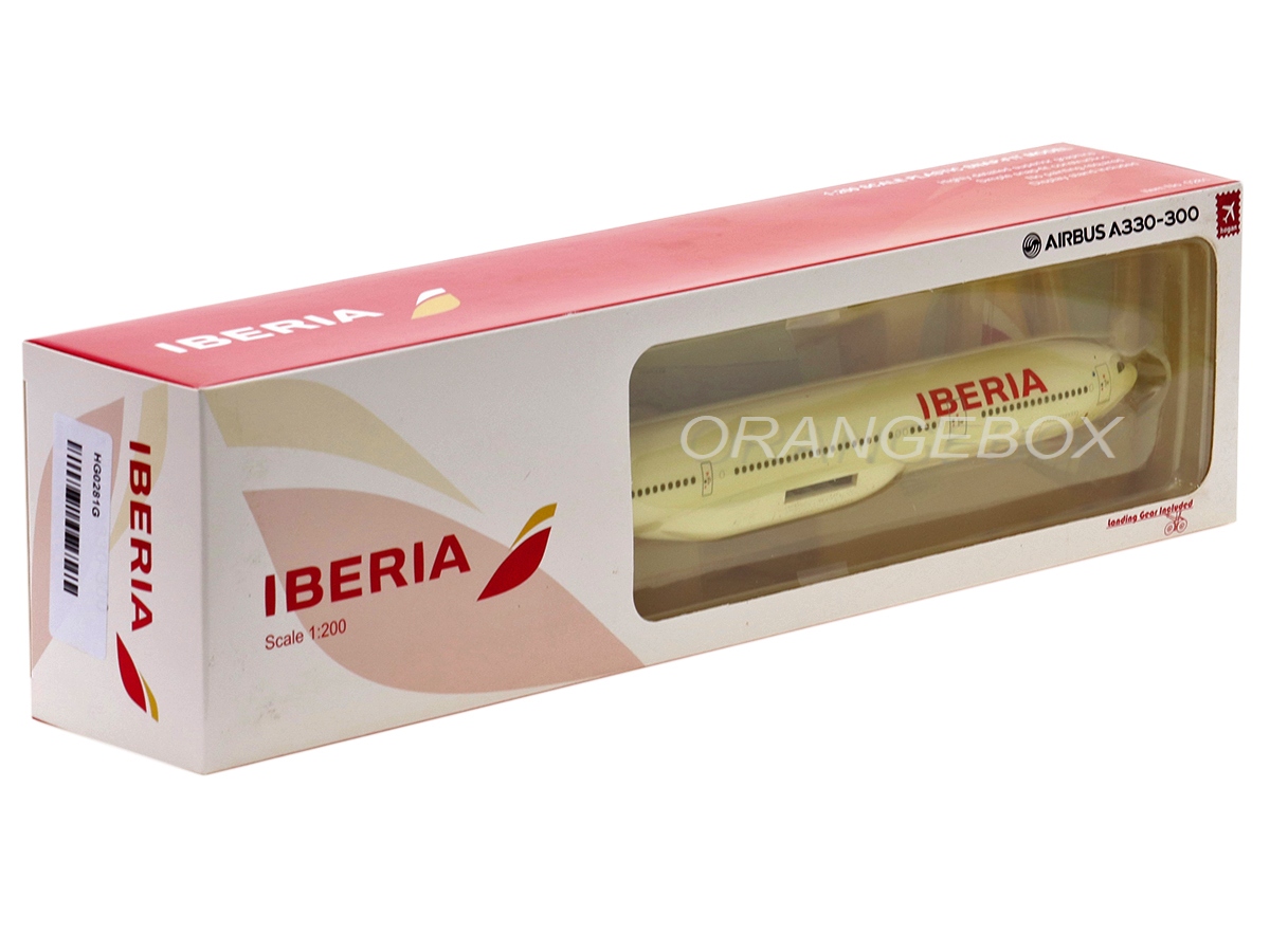 Avião Airbus A330-300 Iberia 1:200 Hogan - 20 anos! Loja on-line