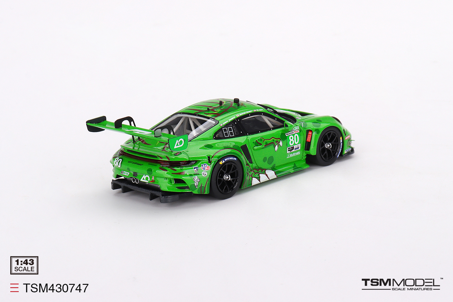 Porsche 911 GT3 R AO Racing 2023 IMSA 12 Horas Sebring 1:43 TSM