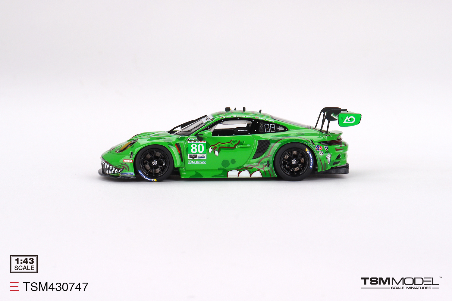 Porsche 911 GT3 R AO Racing 2023 IMSA 12 Horas Sebring 1:43 TSM
