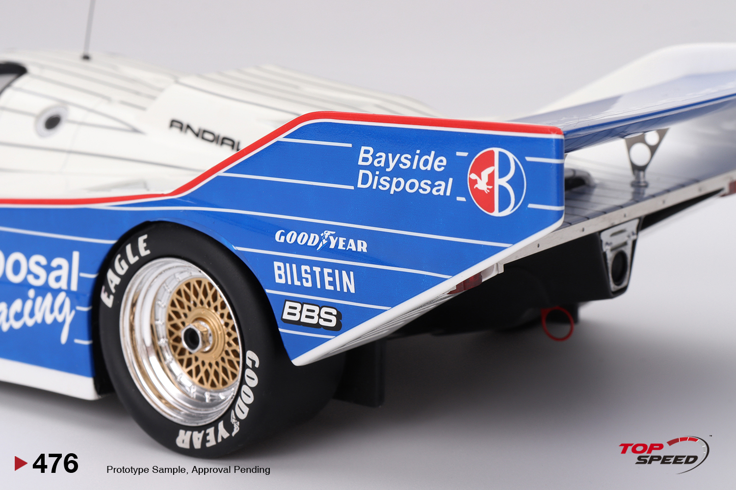 Spark 1:18 Porsche 962 C #17 Winner 24h Le Mans 1987 Stuck, Campana