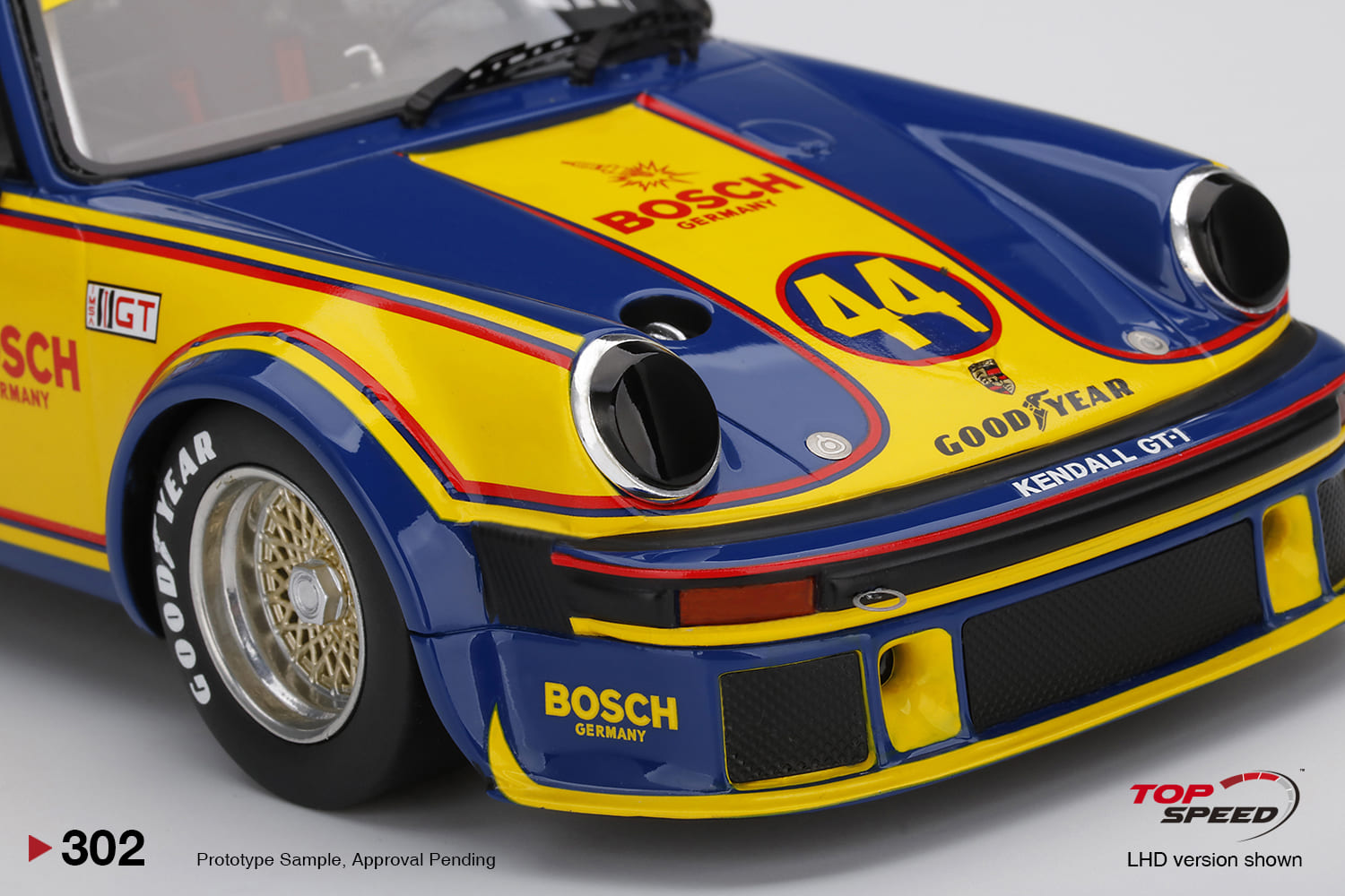 Porsche 934.5 1977 IMSA Mid-Ohio 1:18 TopSpeed - 19 anos! Loja on