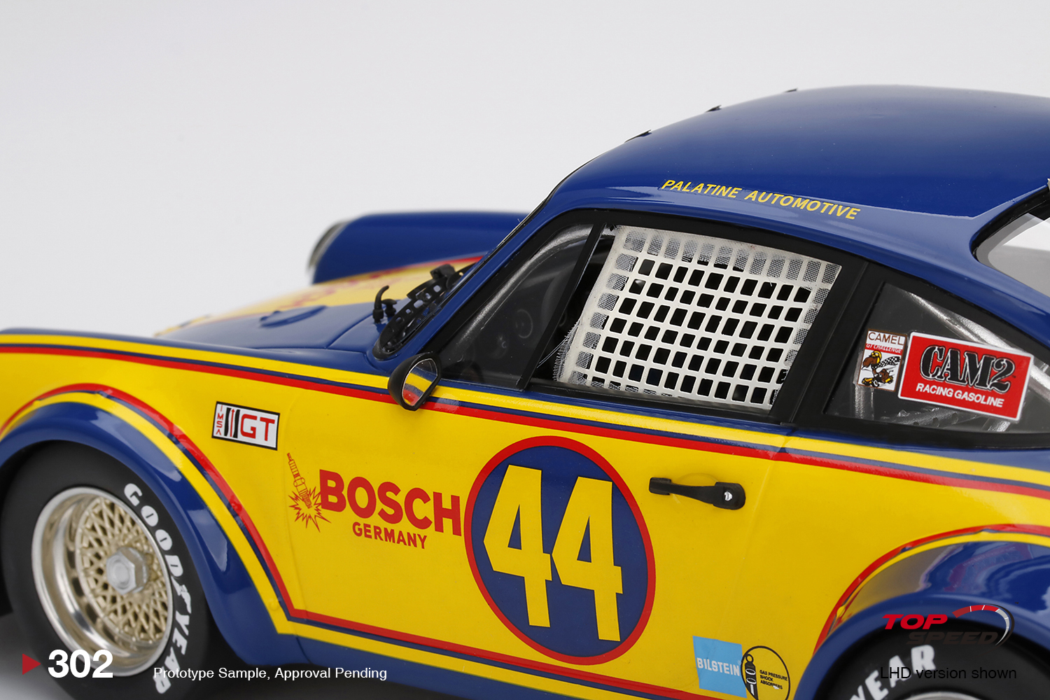 Porsche 934.5 1977 IMSA Mid-Ohio 1:18 TopSpeed - 19 anos! Loja on