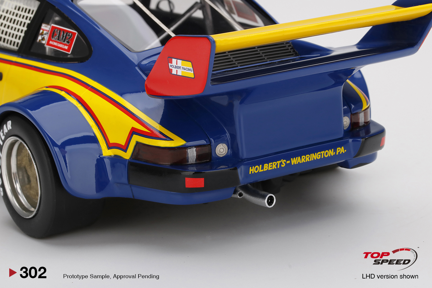 Porsche 934.5 1977 IMSA Mid-Ohio 1:18 TopSpeed - 19 anos! Loja on