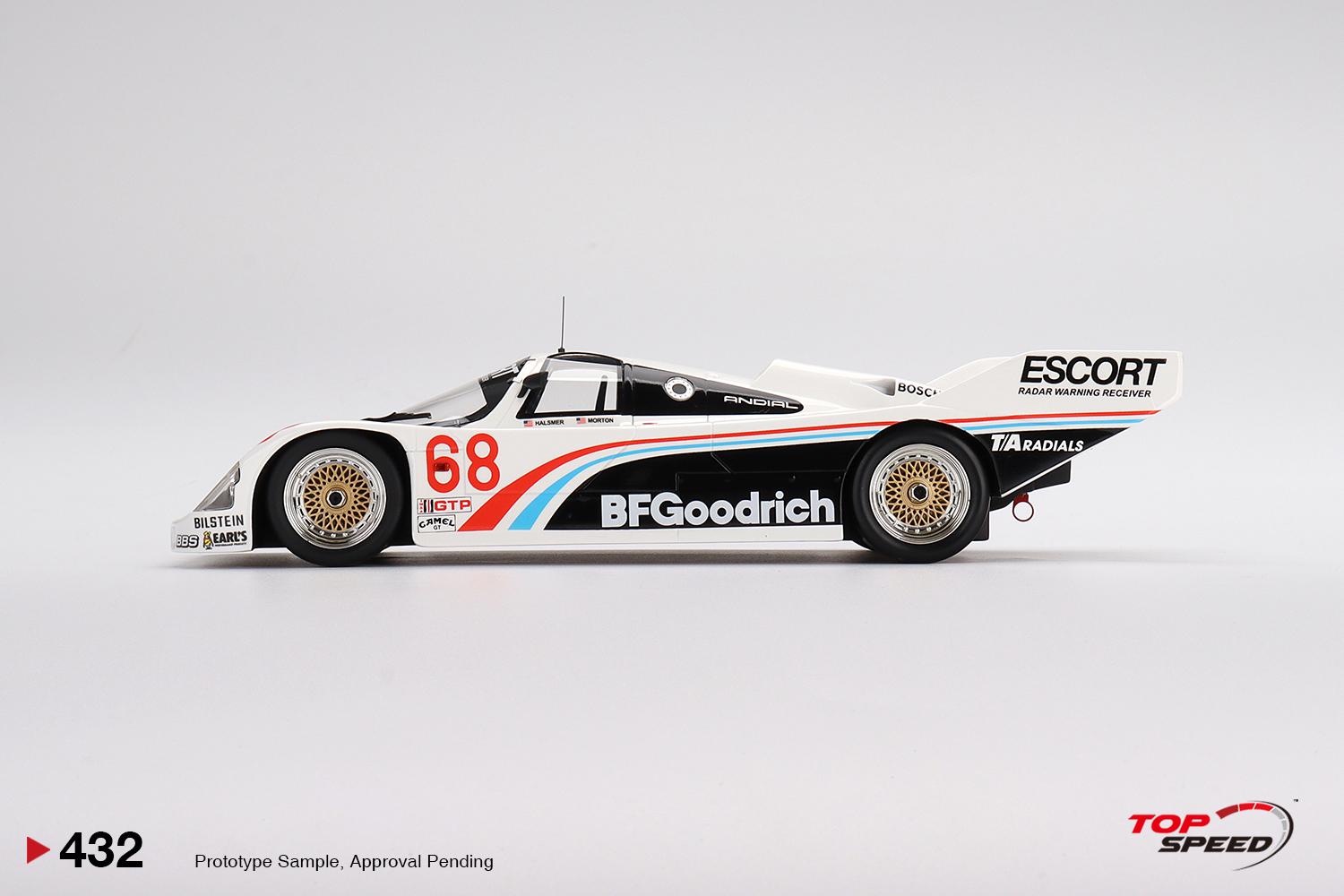 スパーク マーチ 86G  1986 IMSA D.ホブス/J.ワトソン Porsche 962 BF Goodrich 1986 IMSA Road America 500 Miles 1:18