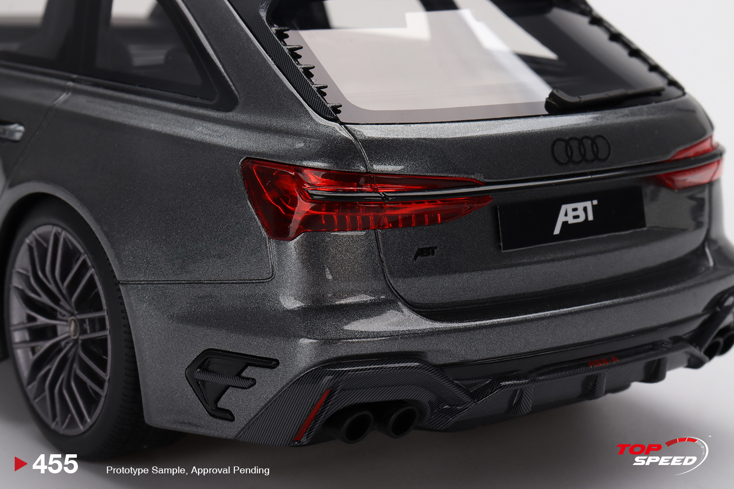 Audi ABT RS6-R 1:18 TopSpeed Cinza - 19 anos! Loja on-line de