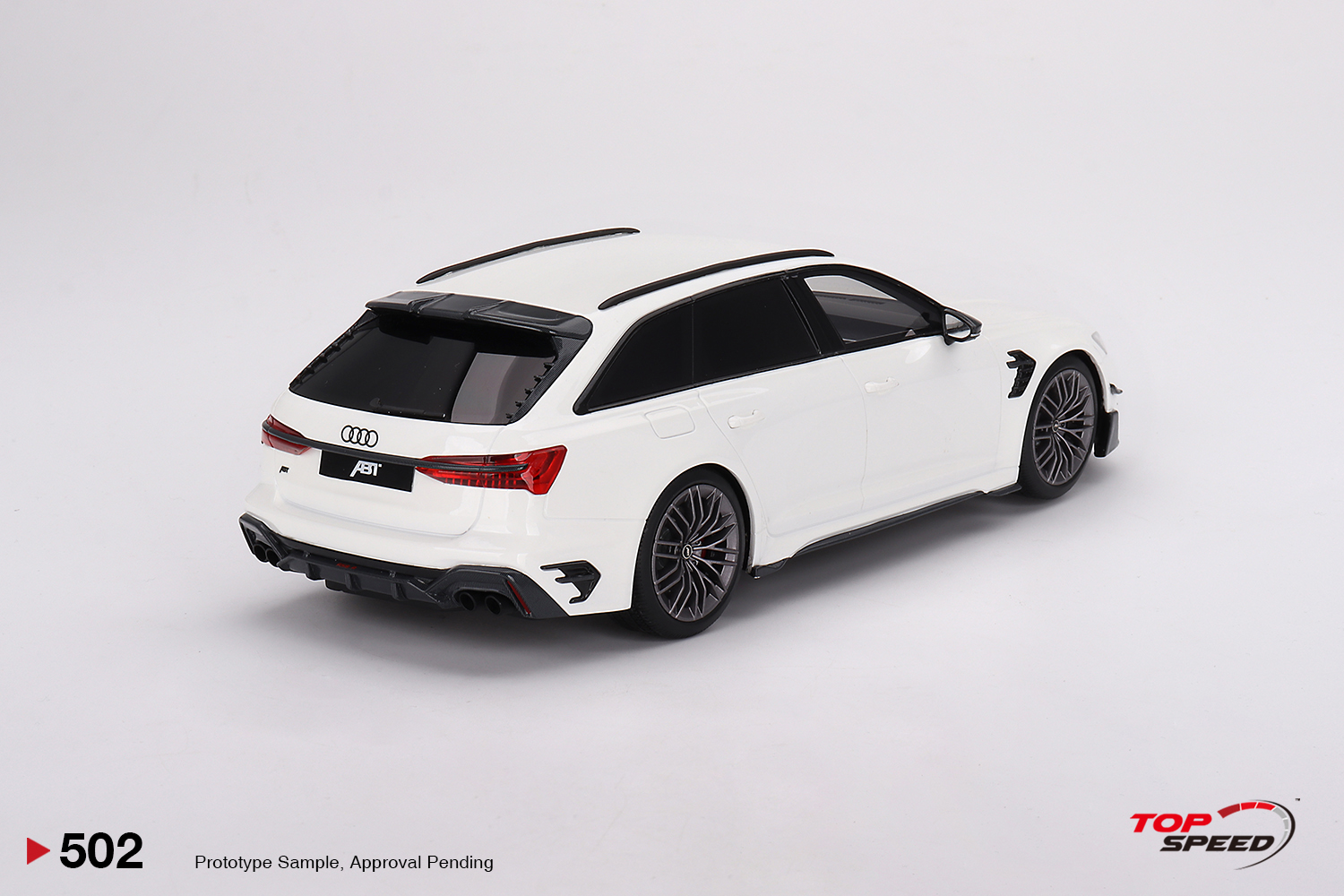 Audi ABT RS6-R 1:18 TopSpeed Branco - 19 anos! Loja on-line de