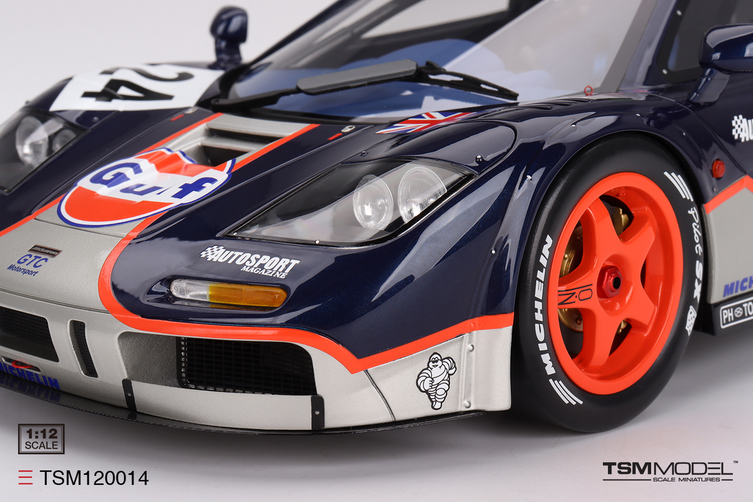 TSM 当たれ MODEL 1/12 マクラーレンP1 Blue/Orange