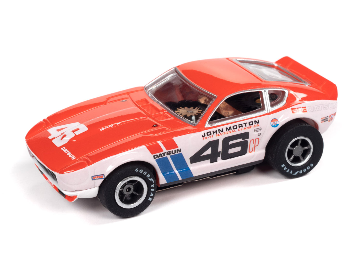 Conjunto Autorama Elétrico Slot Car BRE Datsun Race Set HO