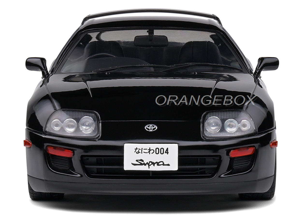 Toyota Supra MK4 (A80) 1993 1:18 Solido Preto - 20 anos! Loja on