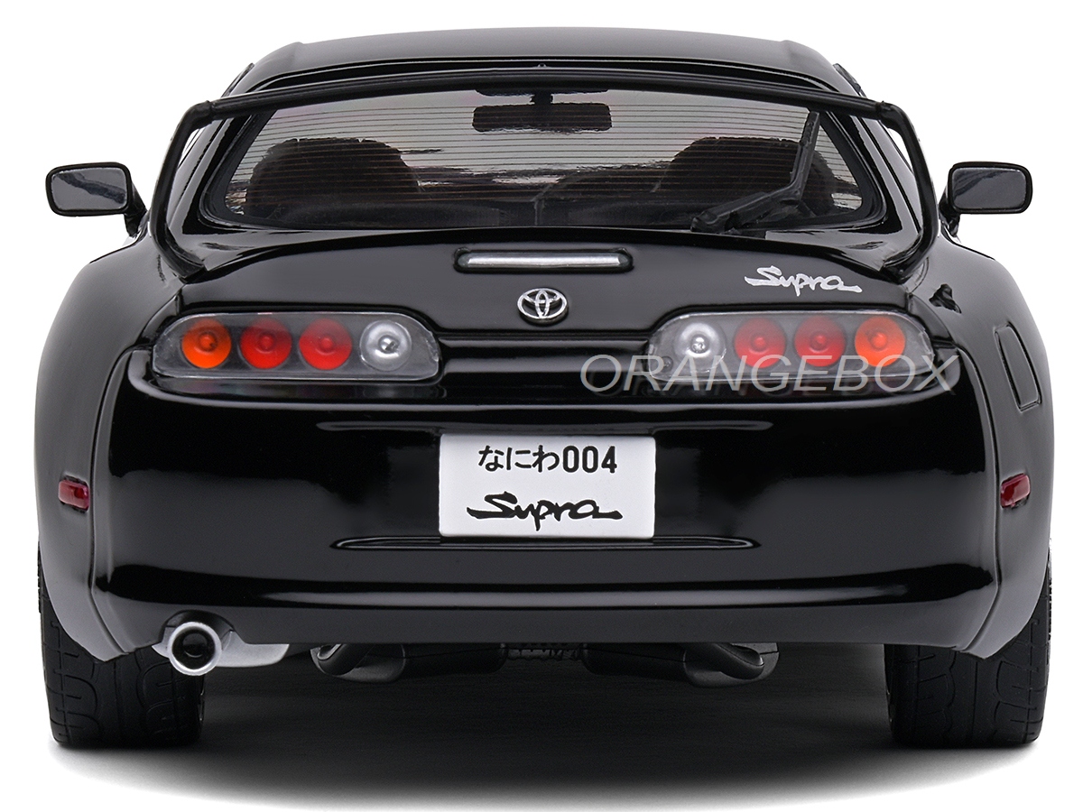 Toyota Supra MK4 (A80) 1993 1:18 Solido Preto - 20 anos! Loja on