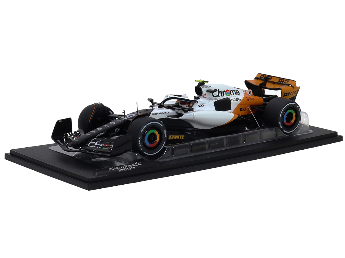 Fórmula 1 McLaren MCL60 Gp Monaco 2023 Lando Norris 1:18 Solido