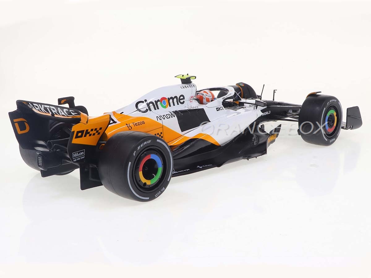 Fórmula 1 McLaren MCL60 Gp Monaco 2023 Lando Norris 1:18 Solido