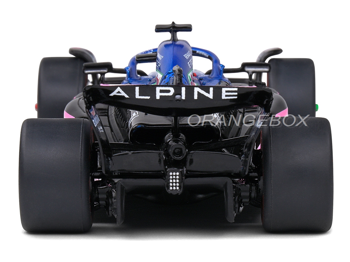 Solido 1:43 Alpine A523 Bleue – Monaco GP 2023, Pilote E. Ocon, Modèle Collectionneur