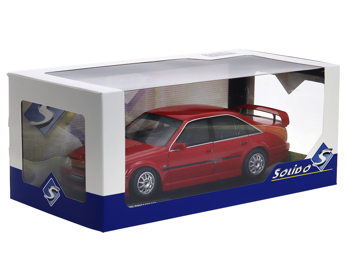 Opel Omega 500 1990 1:18 Solido Vermelho - 20 anos! Loja on-line