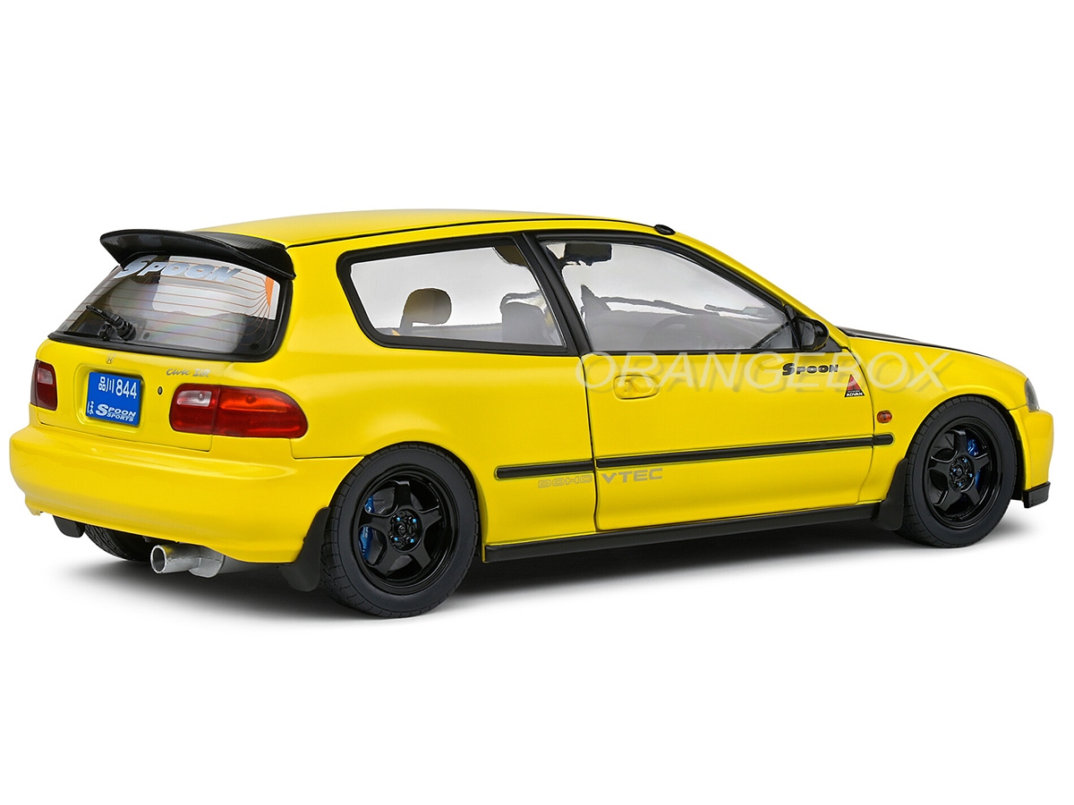Honda Civic (EG6) 1991 1:18 Solido Amarelo - 20 anos! Loja on-line
