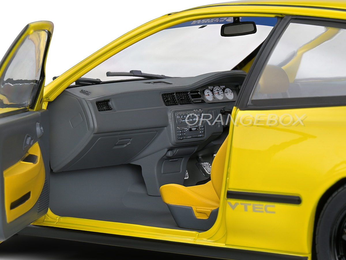 Honda Civic (EG6) 1991 1:18 Solido Amarelo - 19 anos! Loja on-line