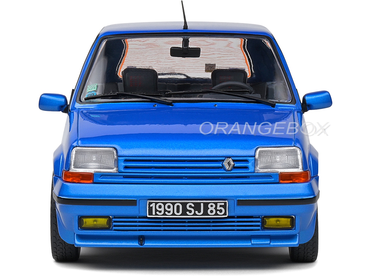 Renault 5 GT Turbo MK2 1989 1:18 Solido Azul - 20 anos! Loja on