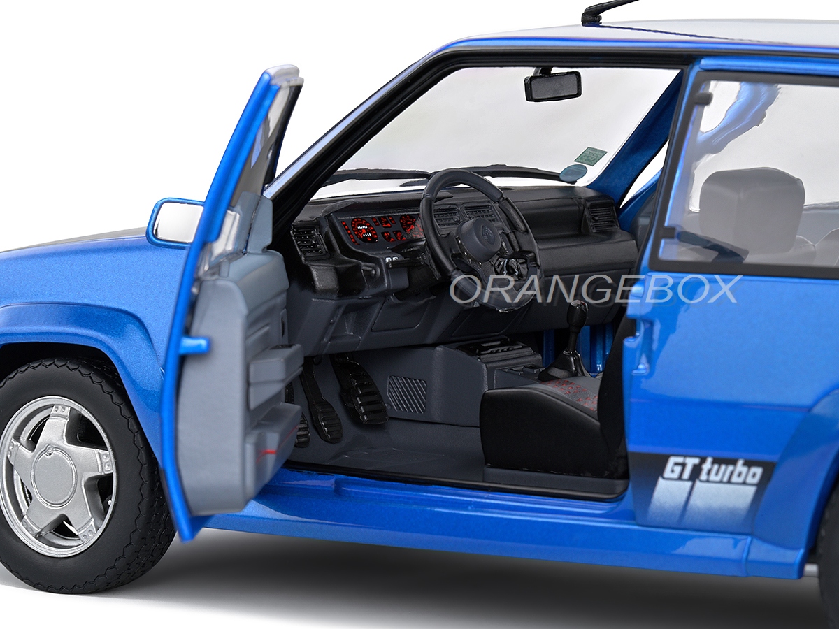Renault 5 GT Turbo MK2 1989 1:18 Solido Azul - 20 anos! Loja on