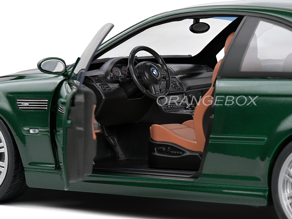 BMW E46 M3 Coupe 2000 1:18 Solido Verde - 20 anos! Loja on-line de