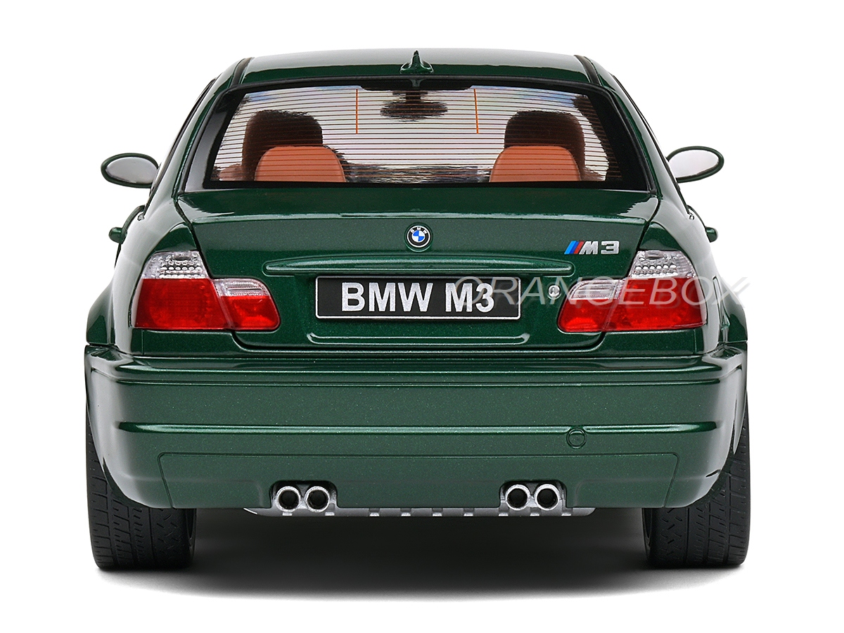 BMW E46 M3 Coupe 2000 1:18 Solido Verde - 20 anos! Loja on-line de