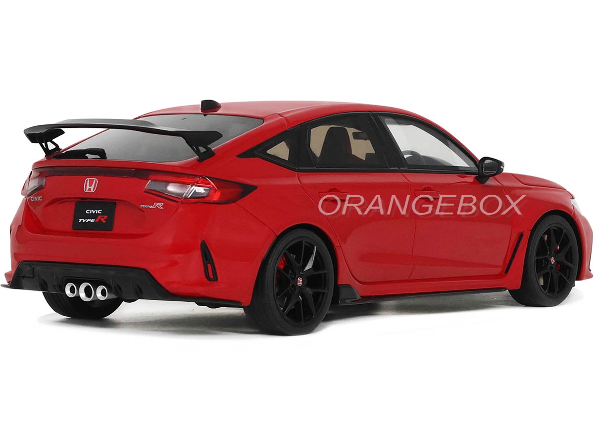 Honda Civic Type R 2022 1:18 OttOmobile Vermelho - 20 anos! Loja