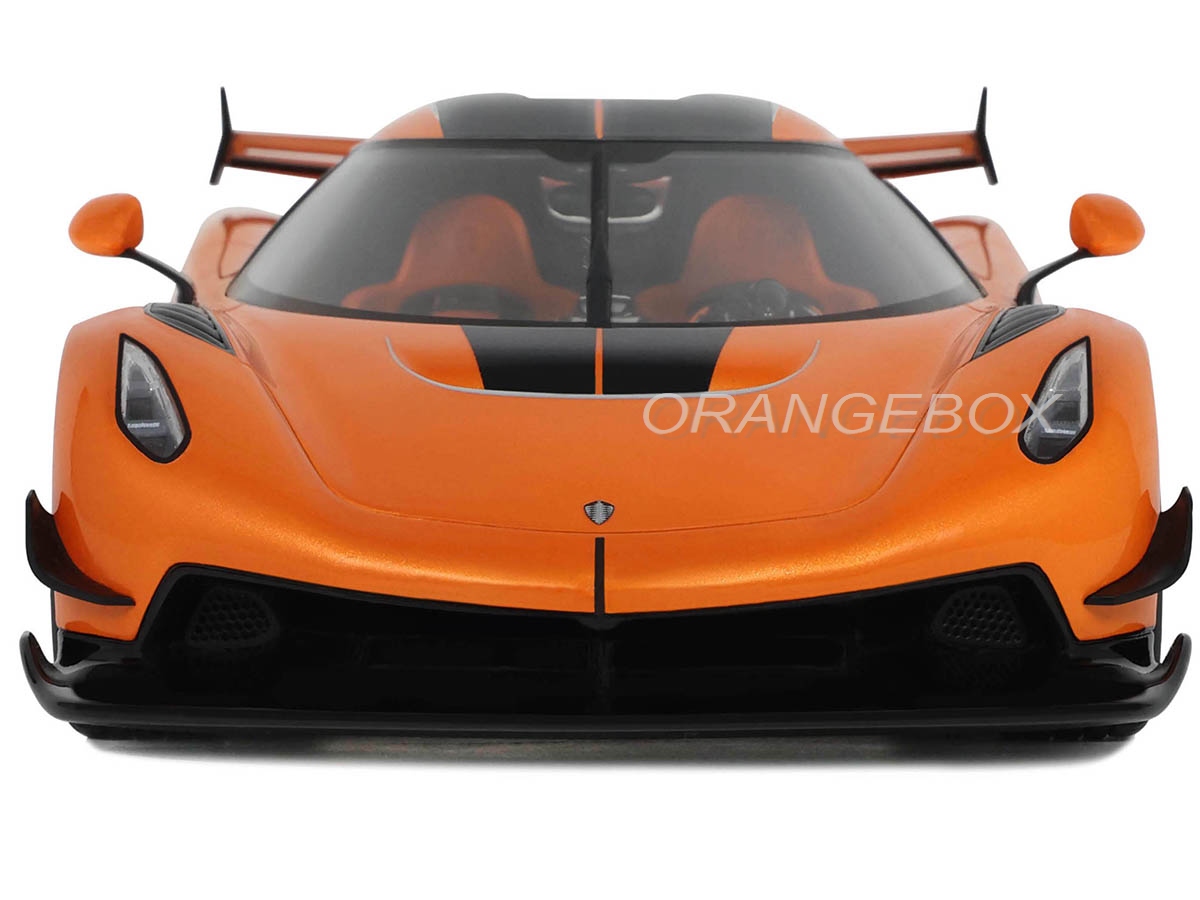 Koenigsegg Jesko Attack 2023 1:18 GT Spirit Laranja - 20 anos