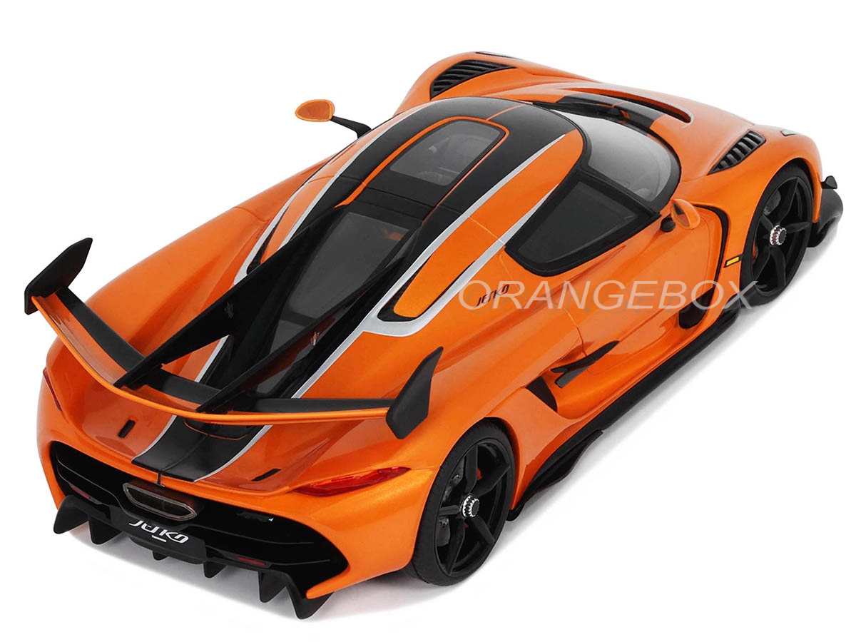 Koenigsegg Jesko Attack 2023 1:18 GT Spirit Laranja - 20 anos