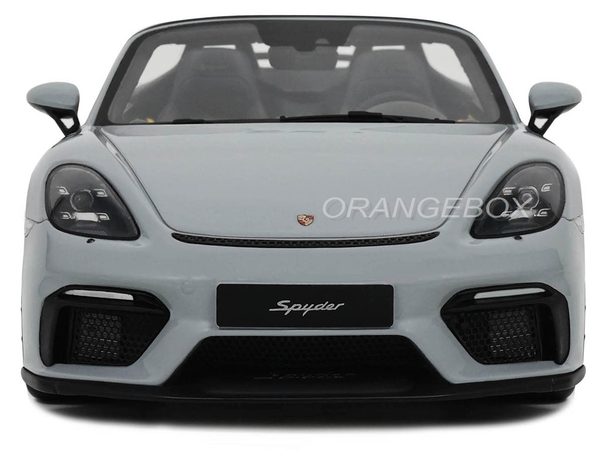 Porsche 718 Spyder 2019 1:18 GT Spirit Cinza - 20 anos! Loja on