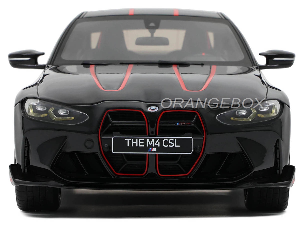 BMW M4 CSL 2022 1:18 GT Spirit Preto - 20 anos! Loja on-line de