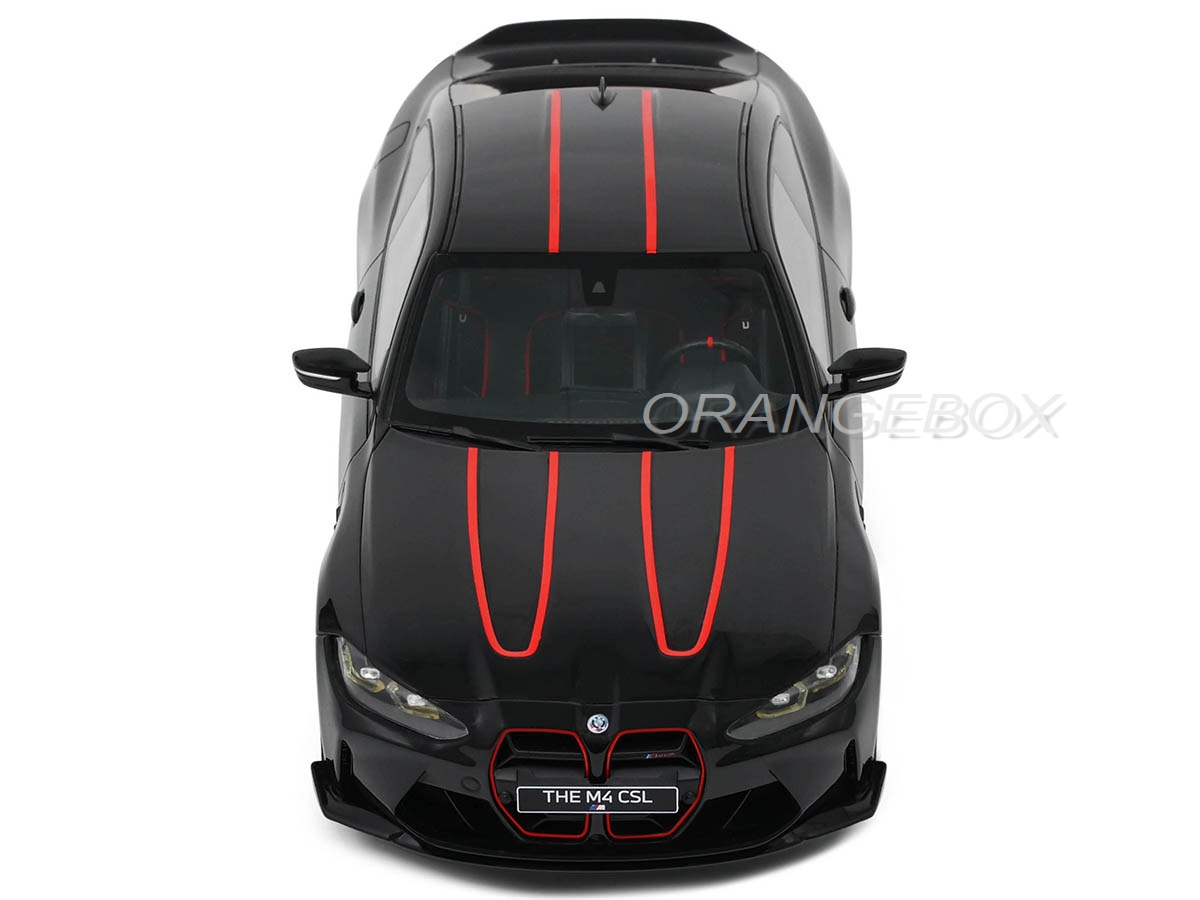 BMW M4 CSL 2022 1:18 GT Spirit Preto - 20 anos! Loja on-line de