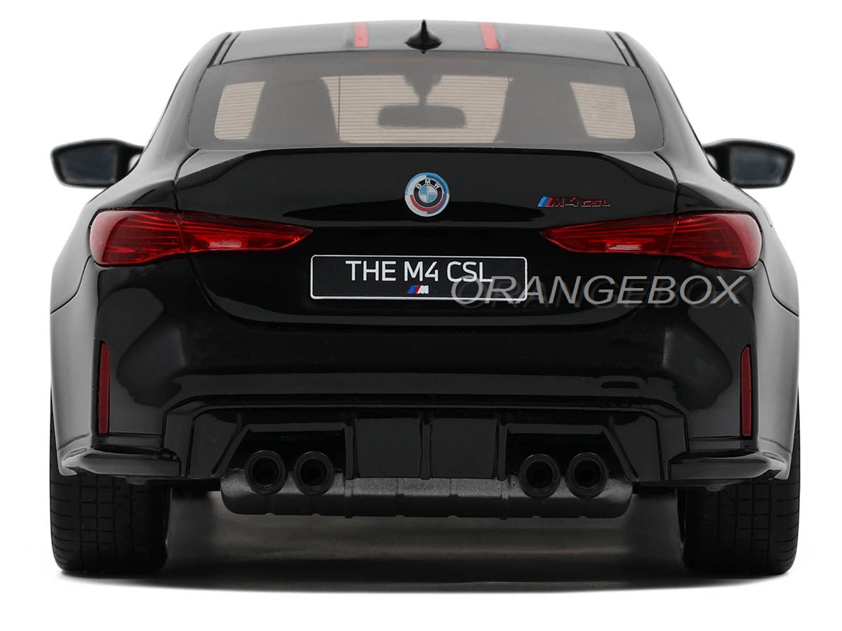 BMW M4 CSL 2022 1:18 GT Spirit Preto - 20 anos! Loja on-line de