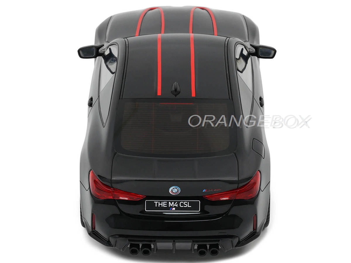 BMW M4 CSL 2022 1:18 GT Spirit Preto - 20 anos! Loja on-line de