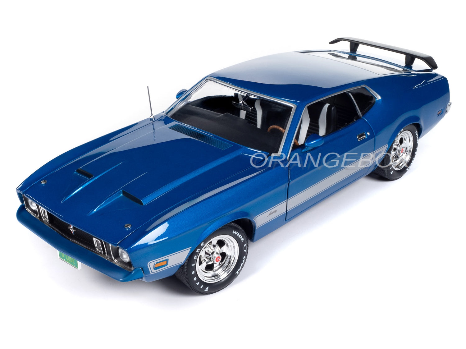 Ford Mustang Mach 1 1973 Class of 1973 1:18 Autoworld - 20 anos