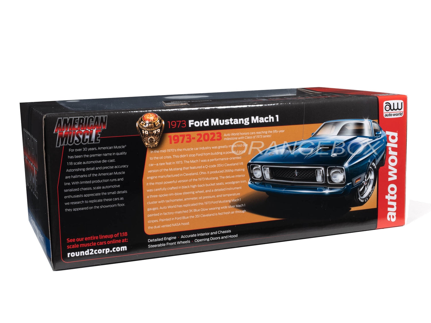 Ford Mustang Mach 1 1973 Class of 1973 1:18 Autoworld - 19