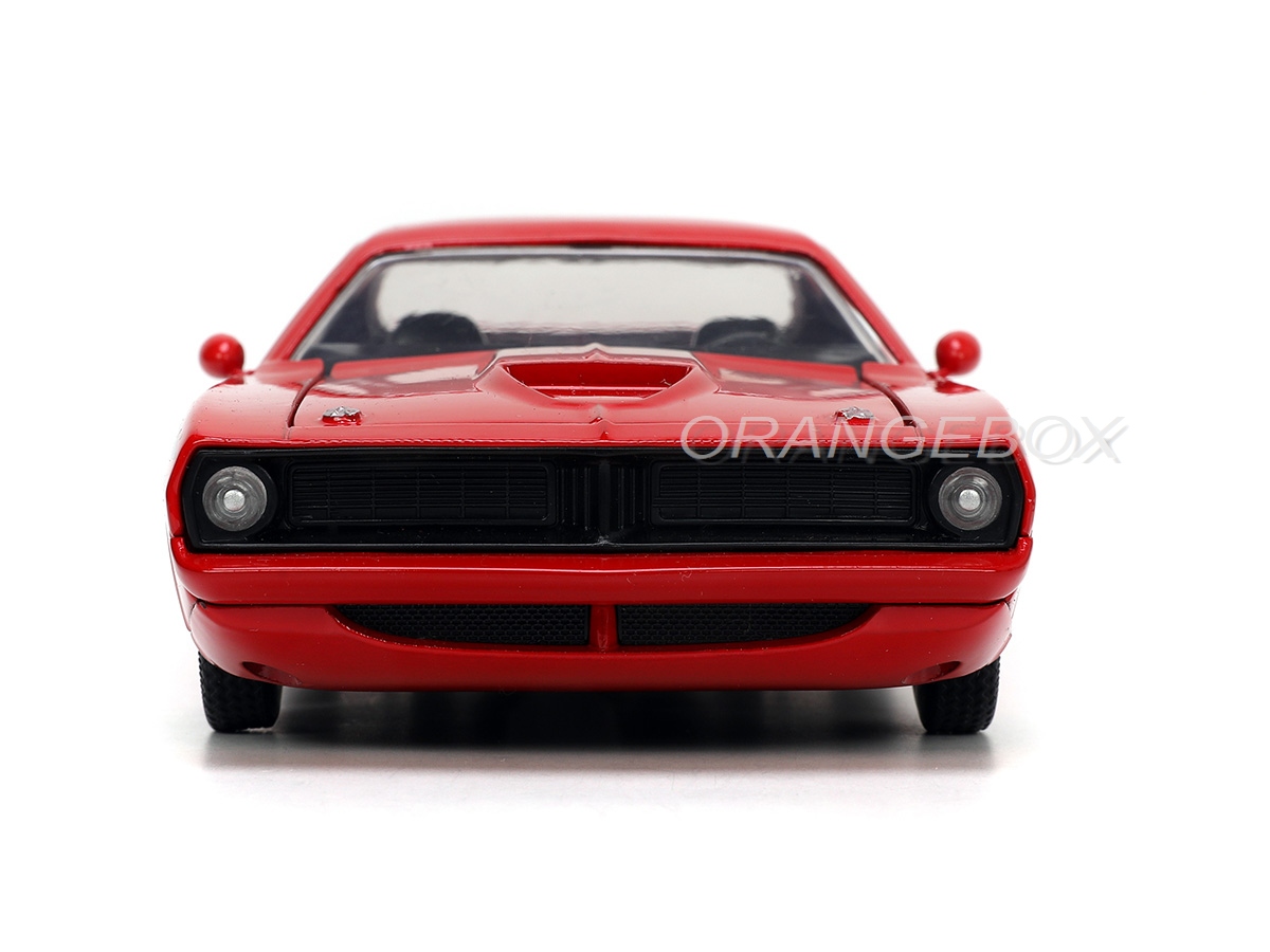 Plymouth Barracuda 1973 1:24 Jada Toys Vermelho - 20 anos! Loja on