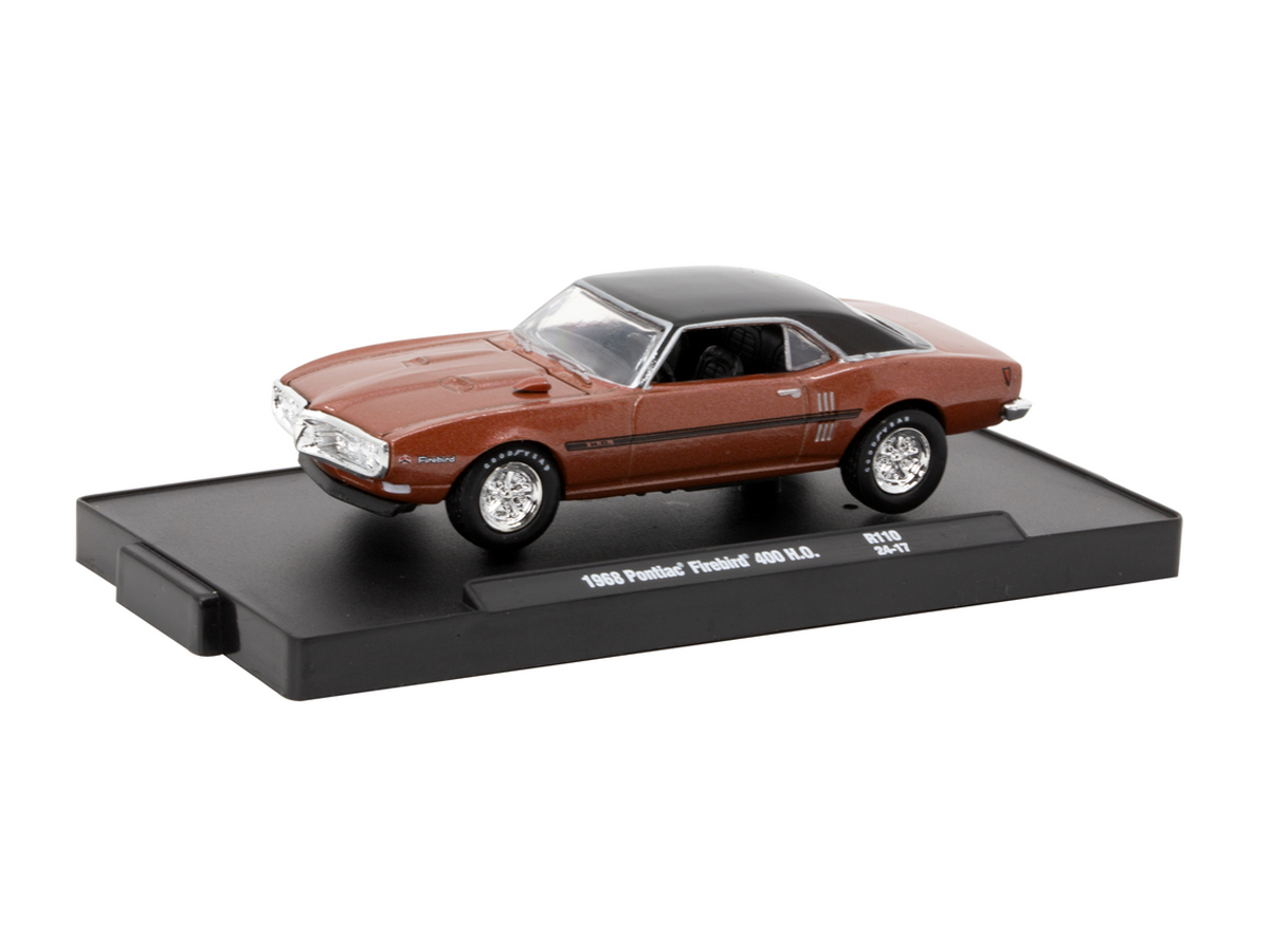 M2マシーン　1968　ポンティアック　ファイアーバード　カタログパッケージ Pontiac Firebird 400 H.O 1968 R110 1:64 M2 Machines - 20 anos