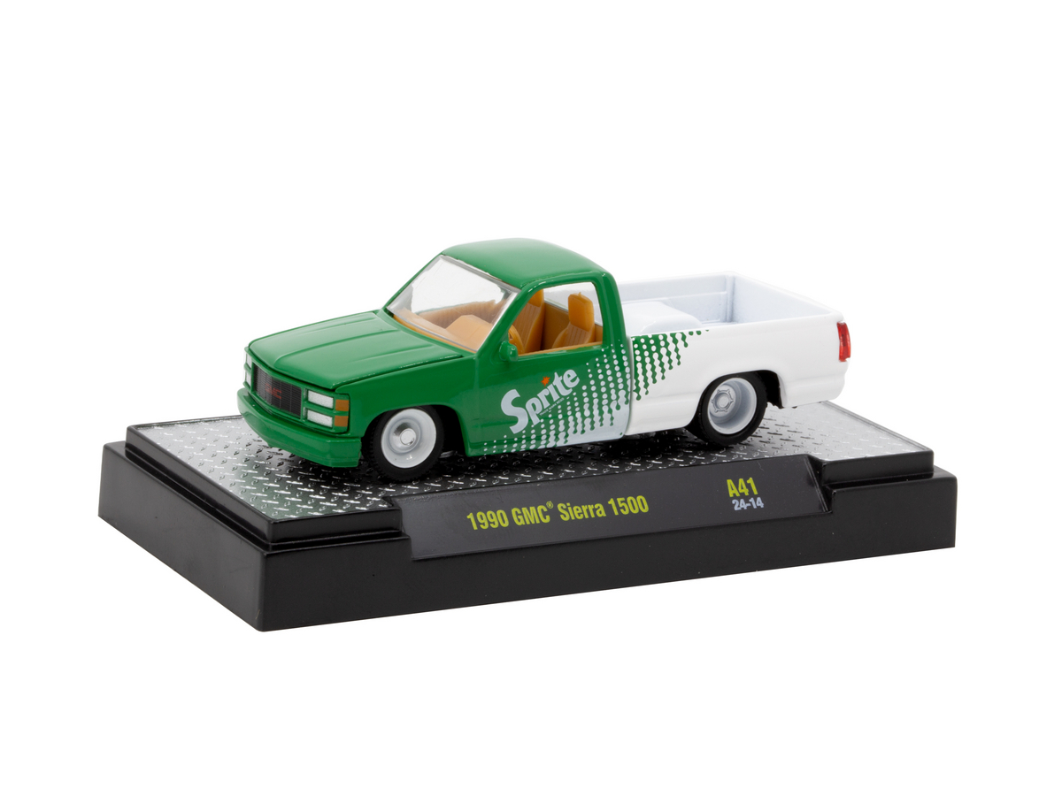 GMC Sierra 1500 1990 Sprite A41 1:64 M2 Machines - 20 anos! Loja